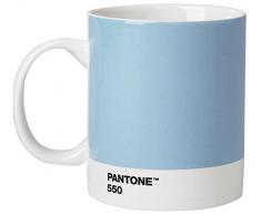 Pantone Taza de café, Porcelana, Light Blue 550, 8.4 x 8.4 x 12.1 cm