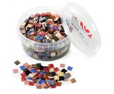 RAYHER HOBBY 14790999 acrÃlico Mezcla de mosaicos, mármol, acrÃlico, Multicolor, 1.33 x 1.33 x 0,64 cm