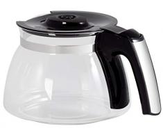 Melitta Jarra de vidrio para cafeteras de goteo AromaFresh y Enjoy Top, Negro (Grind & Brew)