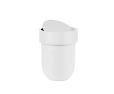 Umbra Touch Basura para baÃ±o, Blanco, Cubo con tapa