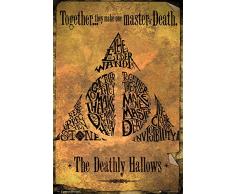 empireposter 748133 Harry Potter – Deathly Hallows – Película Fantasy Familia Cine Póster Impresión, Papel, Multicolor, 91,5 x 61 x 0.14 cm