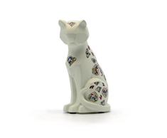 Nadal Figura Decorativa Gato, Resina, Multicolor, 5.00x5.50x10.50 cm
