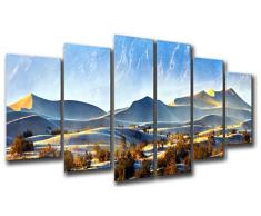 Poster FotogrÃ¡fico Paisaje Dunas Pano, Desierto TamaÃ±o total: 199 x 62 cm XXL