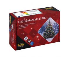 Idena 8325059 - Guirnalda de luces LED (80 bombillas, 16 m aprox.)