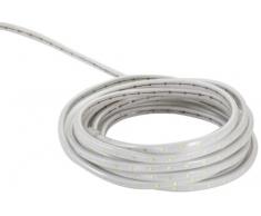 Neo-Neon LTD-FCB-2W-3528-1.67CM-6M-240V-W - Tira de luz led (IP44, 220-240 V, 60 ledes por metro, para interiores y exteriores,600 x 0,9 x 0,6 cm), color blanco