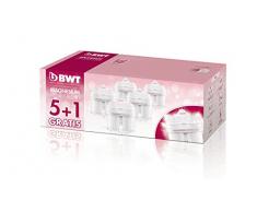 BWT 814135 Filtros de Jarra, Pack de 6, 5+1