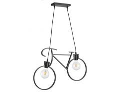 onli Bike lámpara de techo bicicleta, Negro, 67 x 44 cm