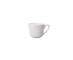 Villeroy & Boch Twist White Taza de expreso, 100 ML, Altura 6 cm, Porcelana Premium, Blanco