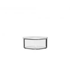 Mepal - Recipientes para Alimentos Modula - Tapers Transparente para Comida con Tapa - Organizador de Cocina y Caja de Almacenamiento de PlÃ¡stico - Apilable y HermÃ©tico - 1250 ml - White