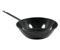 Esmaltaciones La Estrella Jaspeada - Sartén Honda bordoneada, 32 cm, 5 L