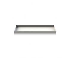 Cooee Design Tray - Bandeja (Acero, 32 x 10 x 2 cm), Color Blanco