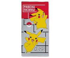 Halantex Toalla de baño Pokemon 70 x 140 cm, 100% algodón, POK-411T