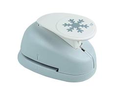 Rayher Perforadora de papel y Scrapbooking, copos de nieve, 3,81 cm ø, hasta 200 g/m², 69009000