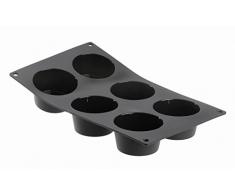 DE BUYER Moul Flex - Molde para repostería (para 6 Muffins)