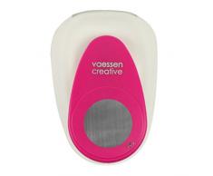 Vaessen Creative Perforadora de Papel, Circulo, Talla L, Para Proyectos DIY, Scrapbooking, Creación de Tarjetas y Más