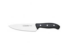 3 Claveles - Cuchillo Cocinero, Pulido Mate, Acero Inoxidable, lÃ­nea DOMVS - (15cm - 6)