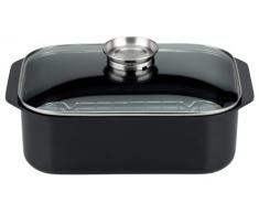 Elo 82662 - Fuente para asar en cocina de inducción, 40 x 25 cm, color negro