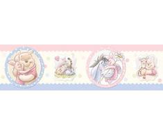 AG Design Wbd 8066 Borde De Papel Pintado, Multicolor, 5 X 014 M