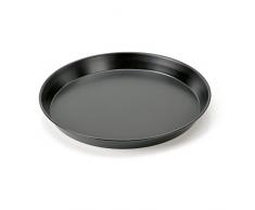 Kaiser Delicious Bandeja Redonda para Horno, Acero, Negro, 28 cm