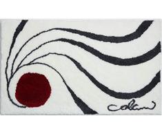 Grund Colani 18 Alfombra de BaÃ±o, PoliÃ©ster, Blanco, 60x100 cm
