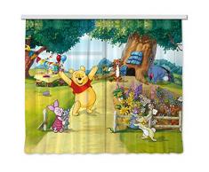 AG Design FCSXL 4309 Cortinas para niÃ±os, Tela, Multicolore, 0.1x180x160 cm