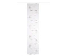 Home Fashion Scherli SIMANA - Cortina de Tijera, Gris, 175 X 60 CM