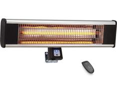 LACOR Calentador ELECTRICO, Metal, Negro, 1800 W