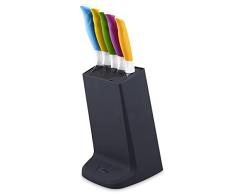 Zyliss E920247 Comfort Juego de Bloques de Cuchillos de 5 Piezas | MÃºltiples TamaÃ±os | Acero Inoxidable JaponÃ©s | Multicolor/Negro | Cuchillos de Cocina | Apto Para Lavavajillas | 5 AÃ±os de GarantÃ­a