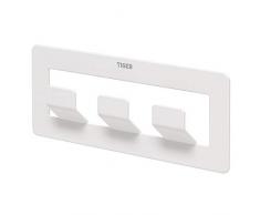 Tiger Gancho Rack Open, Acero Inoxidable, Blanco