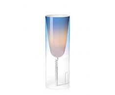 Kartell Toobe lámpara de mesa, Azul