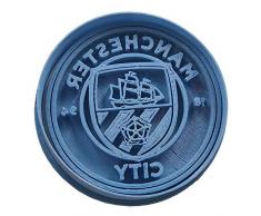 Cuticuter Manchester City Equipo FÃºtbol Cortador de Galletas, Azul, 8x7x1.5 cm