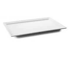 Lacor - 63535 - Bandeja Rectangular De Melamina Classic 50x32x3cm- Blanco