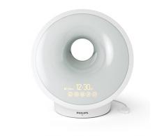 Philips HF3671/01 light therapy Luz para despertar - Lámpara de ambiente (Luz para despertar, 325 lx, LED, Blanco, Naranja, Amarillo, Ámbar, China, Blanco)