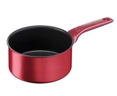 Tefal Daily Chef - Cazo 16 cm, duradera, resistente, fÃ¡cil de limpiar, revestimiento antiadherente, termo-Signal, cocina sana, fabricada en Francia, apta todas las cocinas, roja