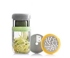 Cortador de Verduras en Espiral y Rallador con Recetas Vigizer InnovaGoods