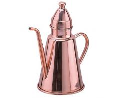 Ollas Agnelli vinagrera con Tapa, con Goteo de Borde, de Cobre, 1 Litro