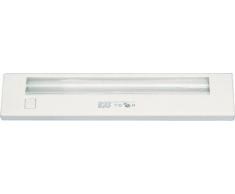IBV 974008-100 - Luz de pared empotrada 1 x 8 W, T5, EVG, color blanco