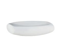 kela 22790Â Marino jabonera Poly/plÃ¡stico Blanco 11,5Â x 9Â x 2,5Â cm