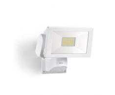 Steinel Foco LED LS 300 M, blanco, foco de 30,6 W, 3120 lÃºmenes, orientable, LED blanco neutro (4000 K), IP44.
