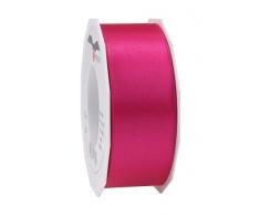 C.E, pattberg präsent 40 mm 25 m de cinta de raso de doble cara, Magenta