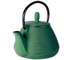Lacor Tetera, Hierro Fundido, Verde, 0.8 l