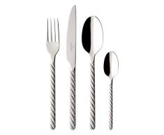 Villeroy & Boch Montauk Cubertería, Para hasta 6 personas, 24 piezas, acero inoxidable