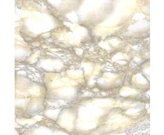 Venilia Lámina adhesiva | Mármol Blanco aspetto pietra Blanco | 45cm x 2m, Espesor 95μ | Vinilo autoadhesivo para muebles o cocina, decorativas papel pintado pared | PVC sin ftalatos|Fabricado en UE