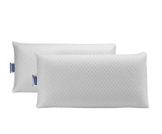 Todocama - Almohada viscogel, formada por un nÃºcleo 100% viscoelÃ¡stico, con partÃ­culas de Gel Que reducen la Temperatura Unos Grados. (Pack de 2 Unidades - 70 cm)