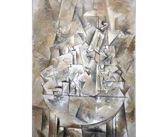 Braque The Pedestal Table Still Life - Lienzo decorativo para pared (tamaño grande), diseño de la mesa