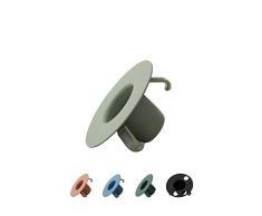 Design Letters Porta Vela para Tazas de Café Expreso | Candelabros Decorativos de Velas | Porta Velas de Té Diseñado en Dinamarca | Porta Tealight Acero Pintado con 2 Agujeros Decor del Hogar, Fiesta