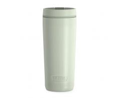 THERMOS GUARDIAN MUG 0,50 l, termo mata verde mat, taza de acero inoxidable para café, sostenible y elegante para llevar, mantiene caliente 5 horas, frÃo durante 14 horas, apto para lavavajillas