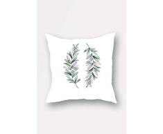 Lulu Home - Funda de Almohada, Multicolor, 45 x 45 cm