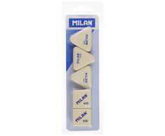 Milan BMM10045 - Pack de 5 gomas de borrar