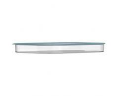 Mepal - Caja de queso Modula - Caja de Almacenamiento con Tapa para Lonchas de Queso - Recipiente HermÃ©tico para Queso - Almacenamiento de Cocina y Organizador de FrigorÃ­fico - 2000 ml - Nordic Green